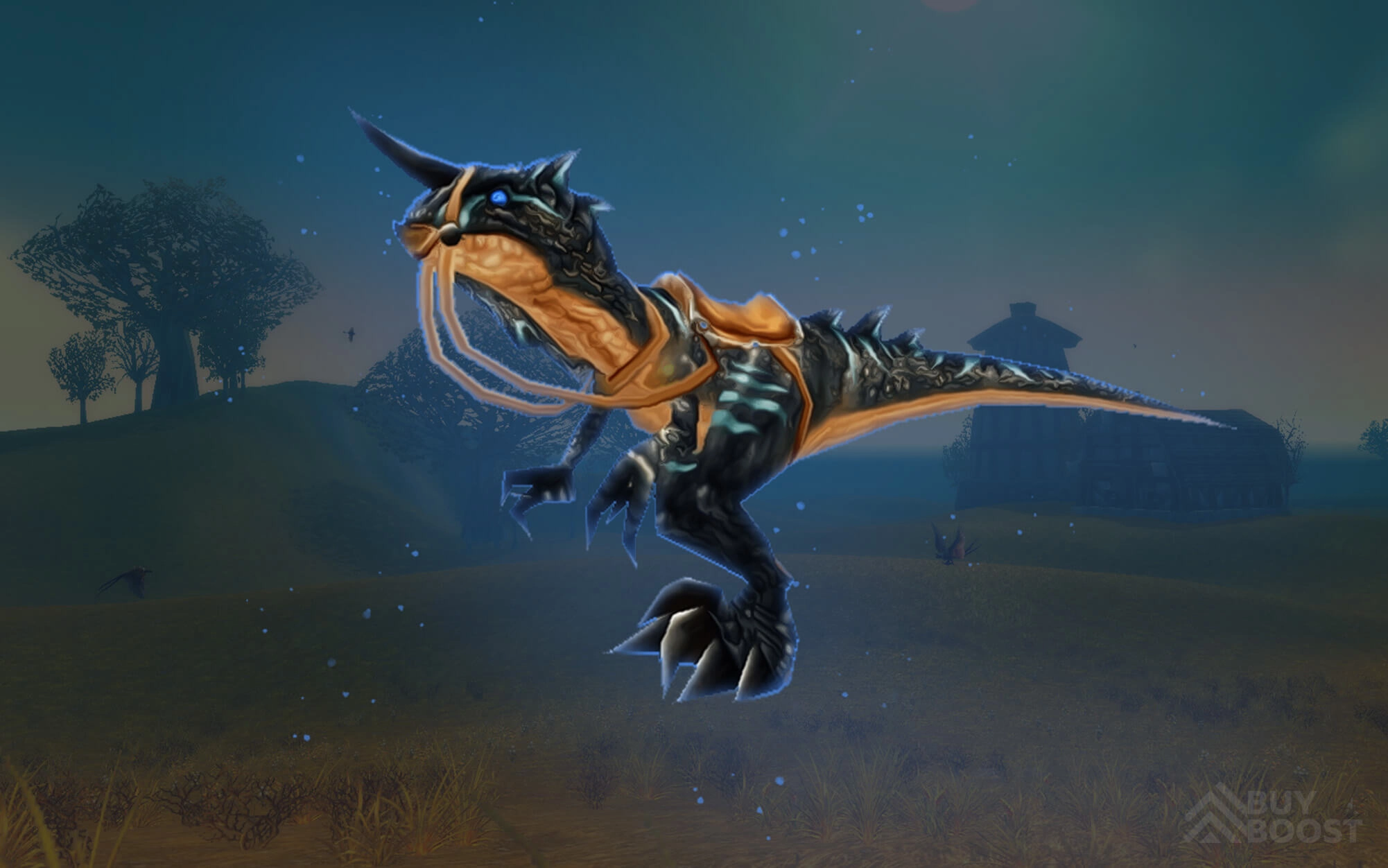 Black Primal Raptor Mount Black Primal Raptor Mount